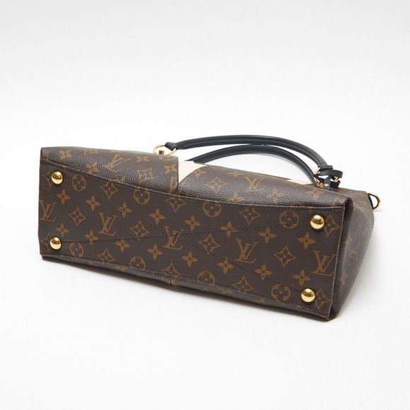 Louis Vuitton V Tote Monogram Leather Brown - Picture 5 of 6
